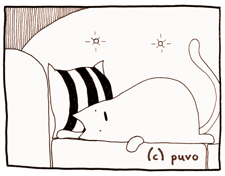 Auf dem Sofa. Auf dem Sofa.