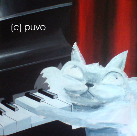 "Pianokatze", Schritt für Schritt von puvo productions