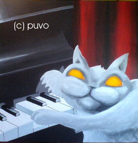 "Pianokatze", Schritt für Schritt von puvo productions