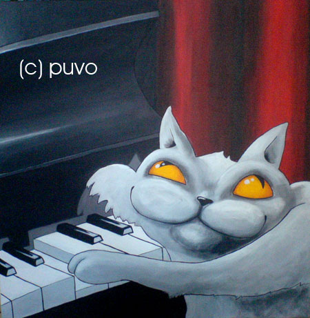 "Pianokatze", Schritt für Schritt von puvo productions