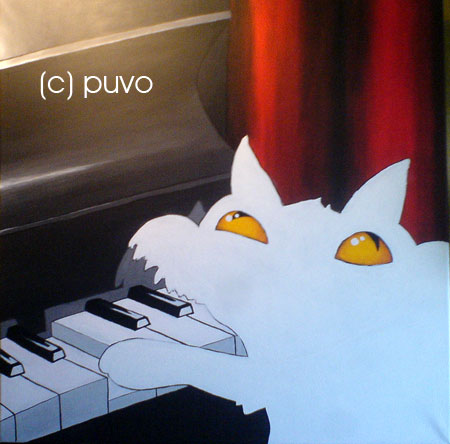 "Pianokatze", Schritt für Schritt von puvo productions