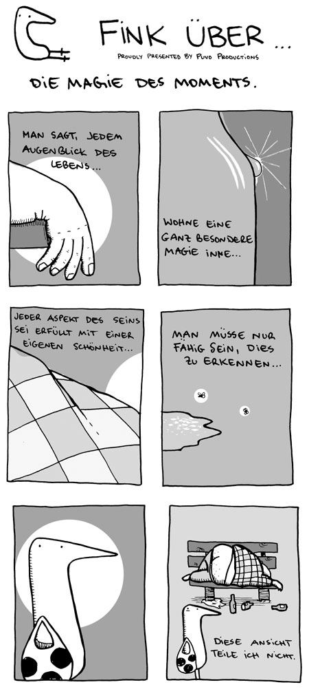 Fink ueber... Magie Fink ueber... Magie, Comicreihe von puvo productions.