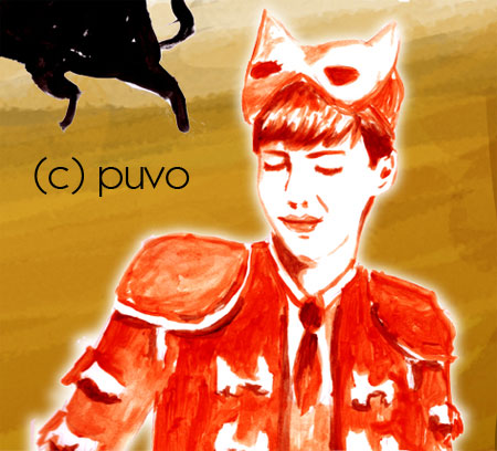 Plakat für das Festival "Girls in Front" 2010 in der Moritzbastei Leipzig, Design von puvo productions