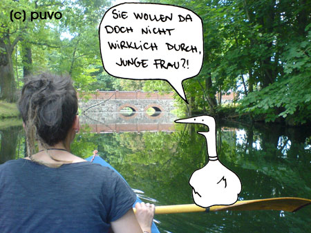 Paddelurlaub mit Faltboot - Collage von puvo productions