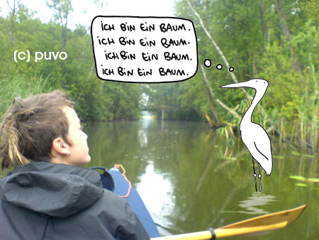 Paddelurlaub mit Faltboot - Collage von puvo productions