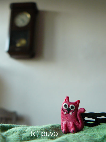 Katzen-Haarspange Katzen-Haarspange von puvo productions