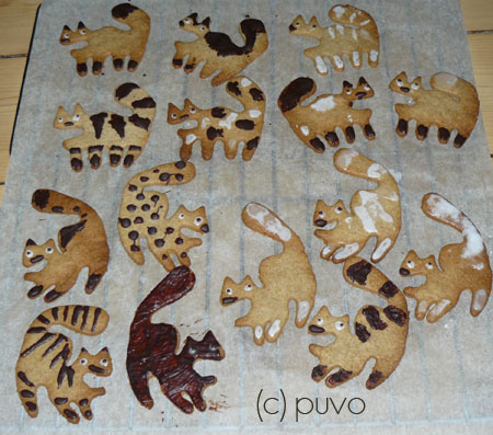 Plätzchenkatzenbande von puvo productions.