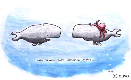 Kraken. Comic von puvo productions