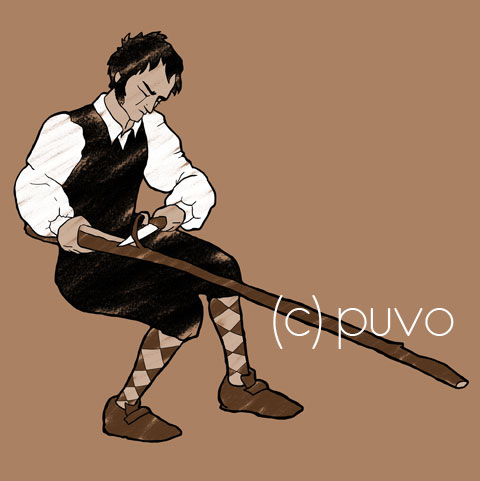 Bookletillustration zum Album "awaystation" von Zen Zebra / Artist: puvo productions