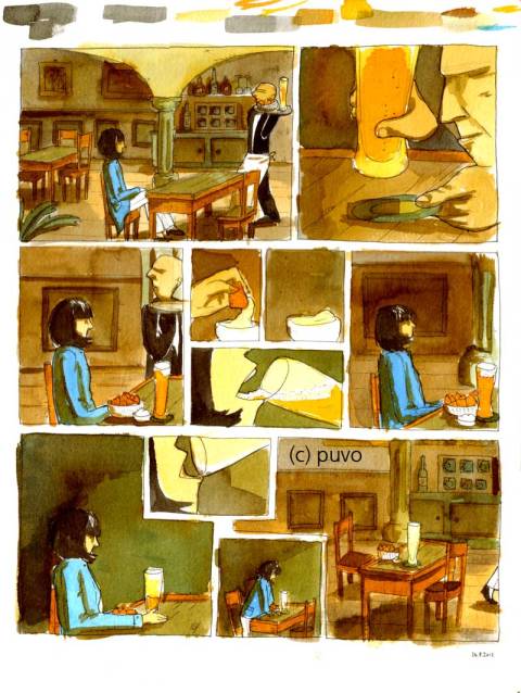 In der Bar - Comicstudie von puvo productions