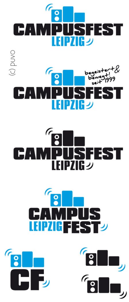 Logoentwurf Campusfest Leipzig