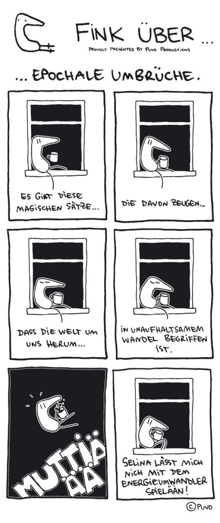 Fink über epochale Umbrüche.