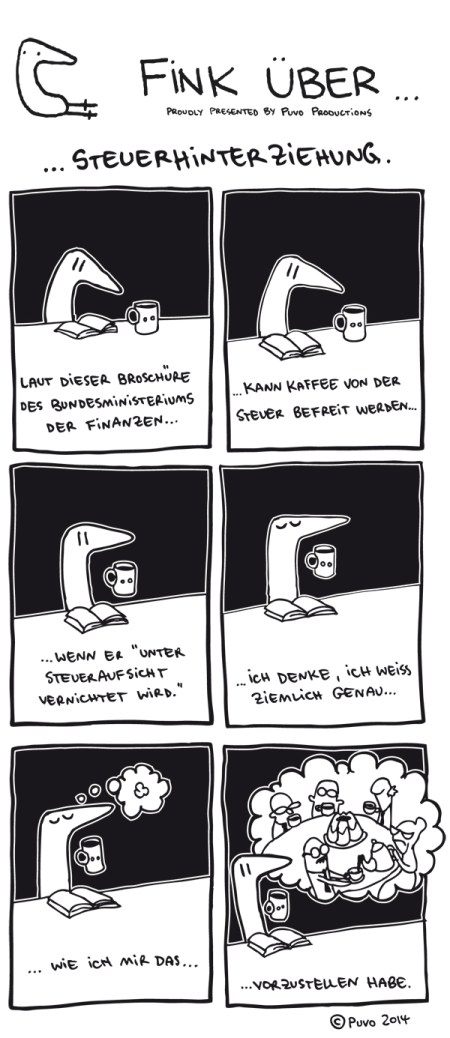 Fink über Steuerhinterziehung.