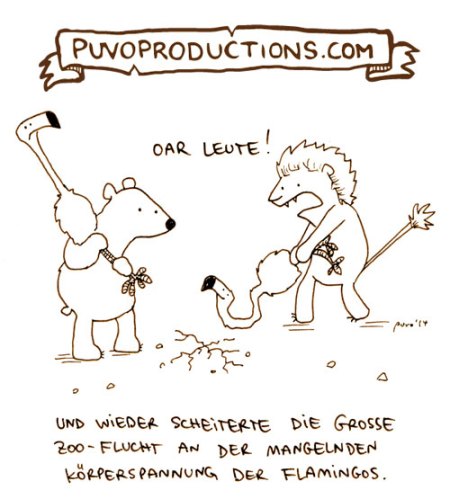 Der wöchentliche Cartoon - Körperspannung.