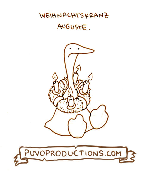 Weihnachtskranz Auguste