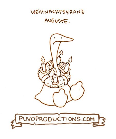 Weihnachtskranz Auguste