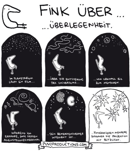 Fink über... Überlegenheit.