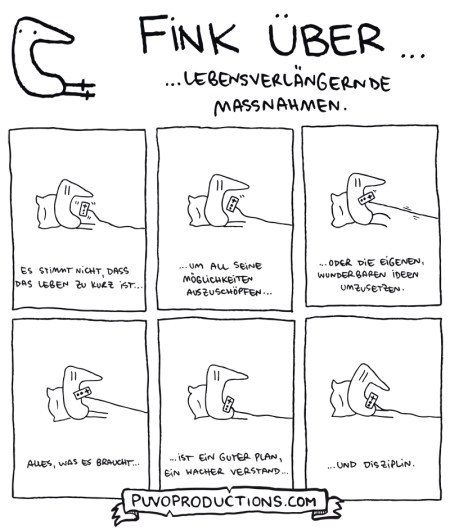 Fink über... lebensverlängernde Maßnahmen.