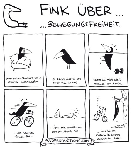 Fink über... Bewegungsfreiheit.