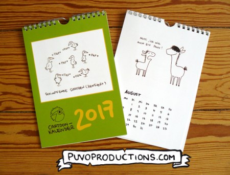 Cartoonkalender 2017