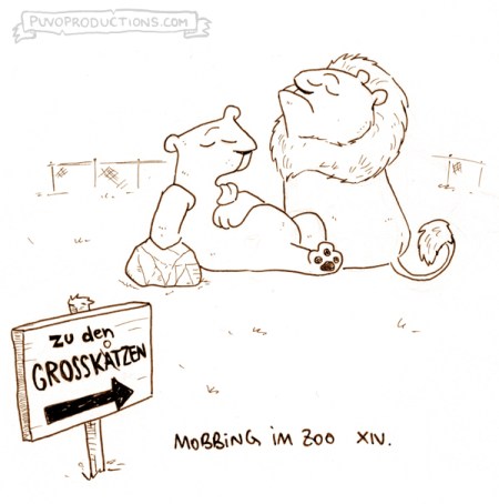Mobbing im Zoo 14: Großkotze