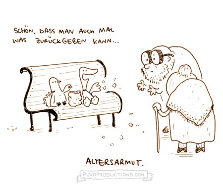 Altersarmut.